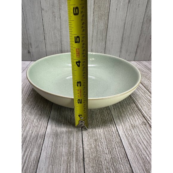 Vtg Denby Energy Celadon Cream England Dinner Bowl Stoneware 8.5" DIA Retired K - Picture 6 of 6